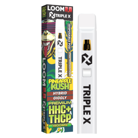 LOOM 2.0 TRIPLE X Pineapple Kush HHC + THCP 2ml Vape