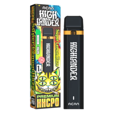 ACAN Highlander Premium HHCPO Super Lemon Haze 1ml Disposable Vape