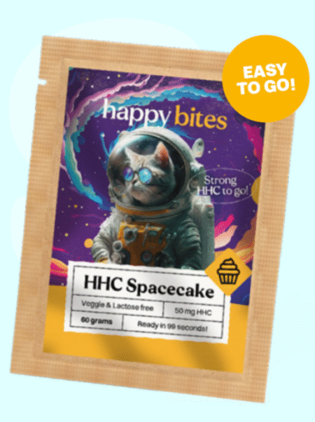 Happy Bites HHC Spacecake – 50mg HHC