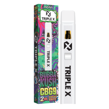 Acan Triple X CBG9 Bubba Kush 2ml Vape
