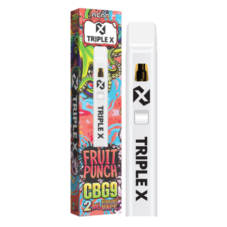 Acan Triple X CBG9 Fruit Punch 2ml Vape