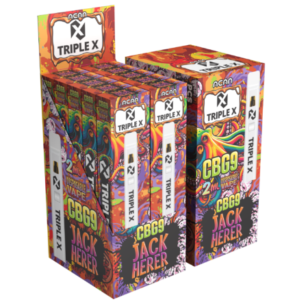 Acan Triple X CBG9 Jack Herer 2ml Vape - Image 2