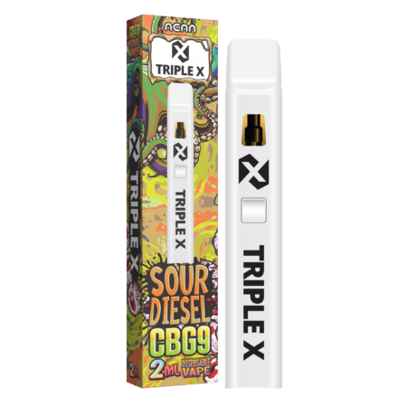 Acan Triple X CBG9 Sour Diesel 2ml Vape