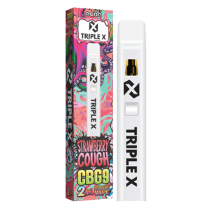 Acan Triple X CBG9 Strawberry Cough 2ml Vape