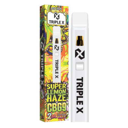 Acan Triple X CBG9 Super Lemon Haze 2ml Vape