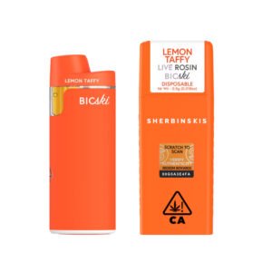 Sherbinskis Lemon Taffy Bicski Disposable Vape - 0.5g