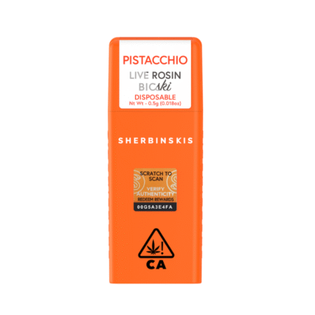 Sherbinskis Pistacchio Bicski Disposable Vape - 0.5g - Image 4