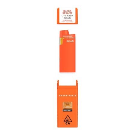 Sherbinskis Black Sesame Bicski Disposable Vape - 0.5g - Image 4