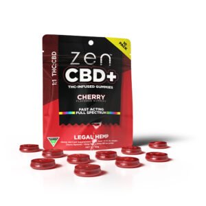 ZEN CBD+ Gummies - Cherry Hybrid (200mg)