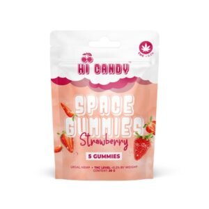 Hi Candy Space Gummies Cherry - 5 Gummies