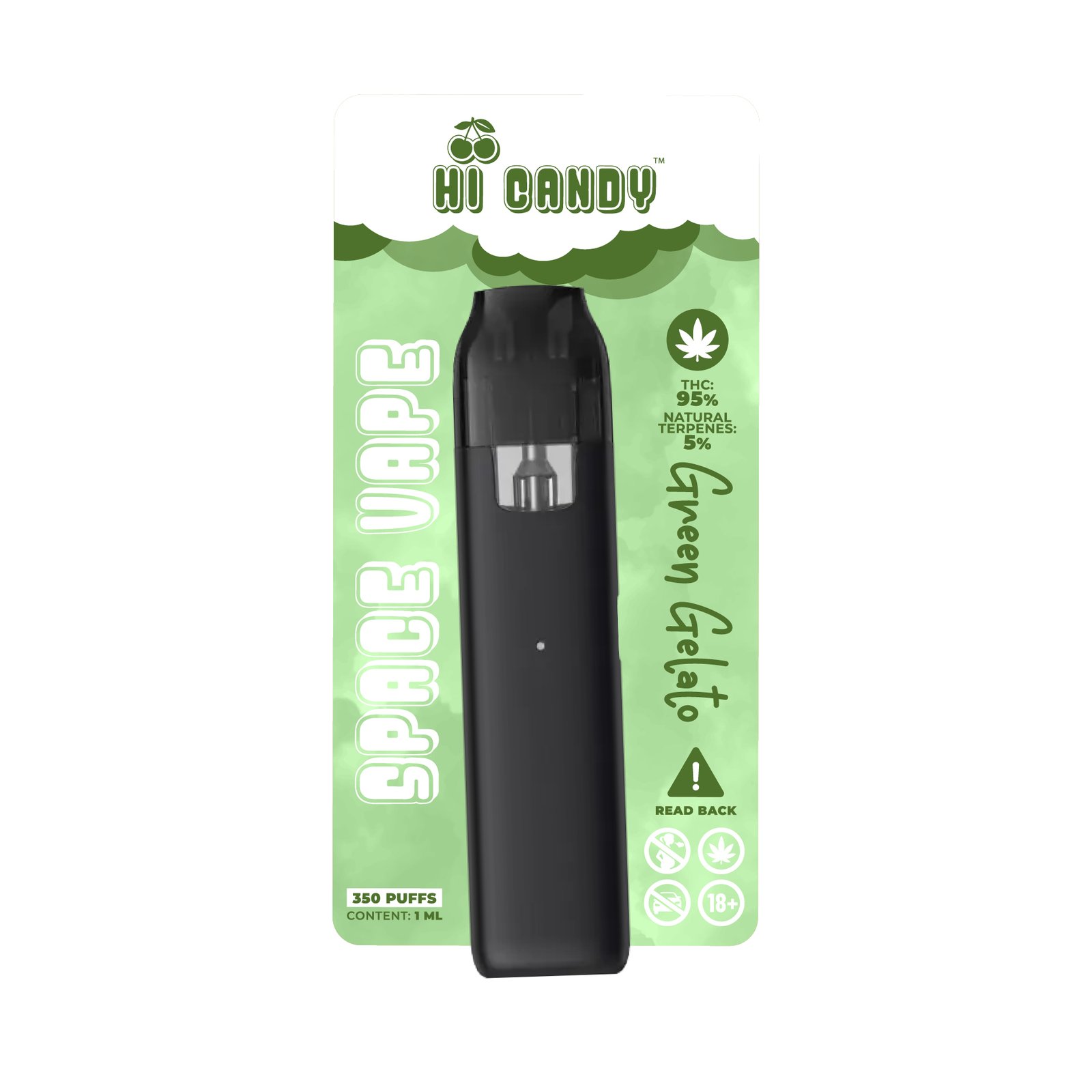 Hi THC Vape Green Gelato
